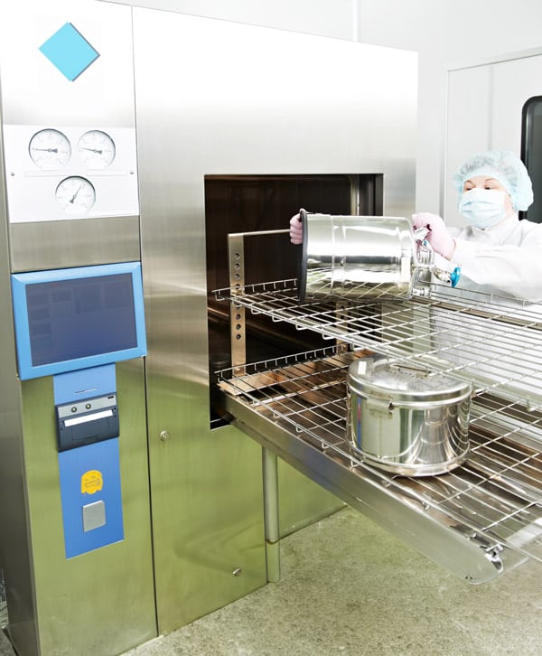 Industrial autoclave