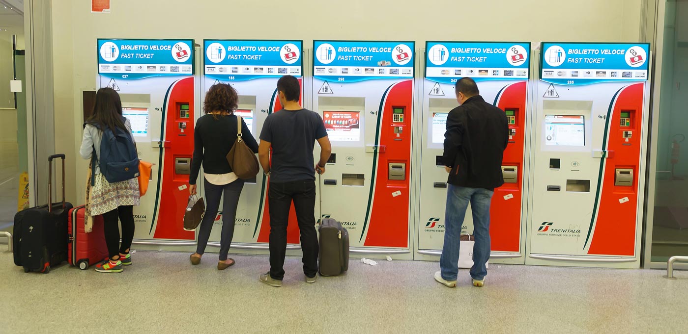 Kiosk for transportation fare printing